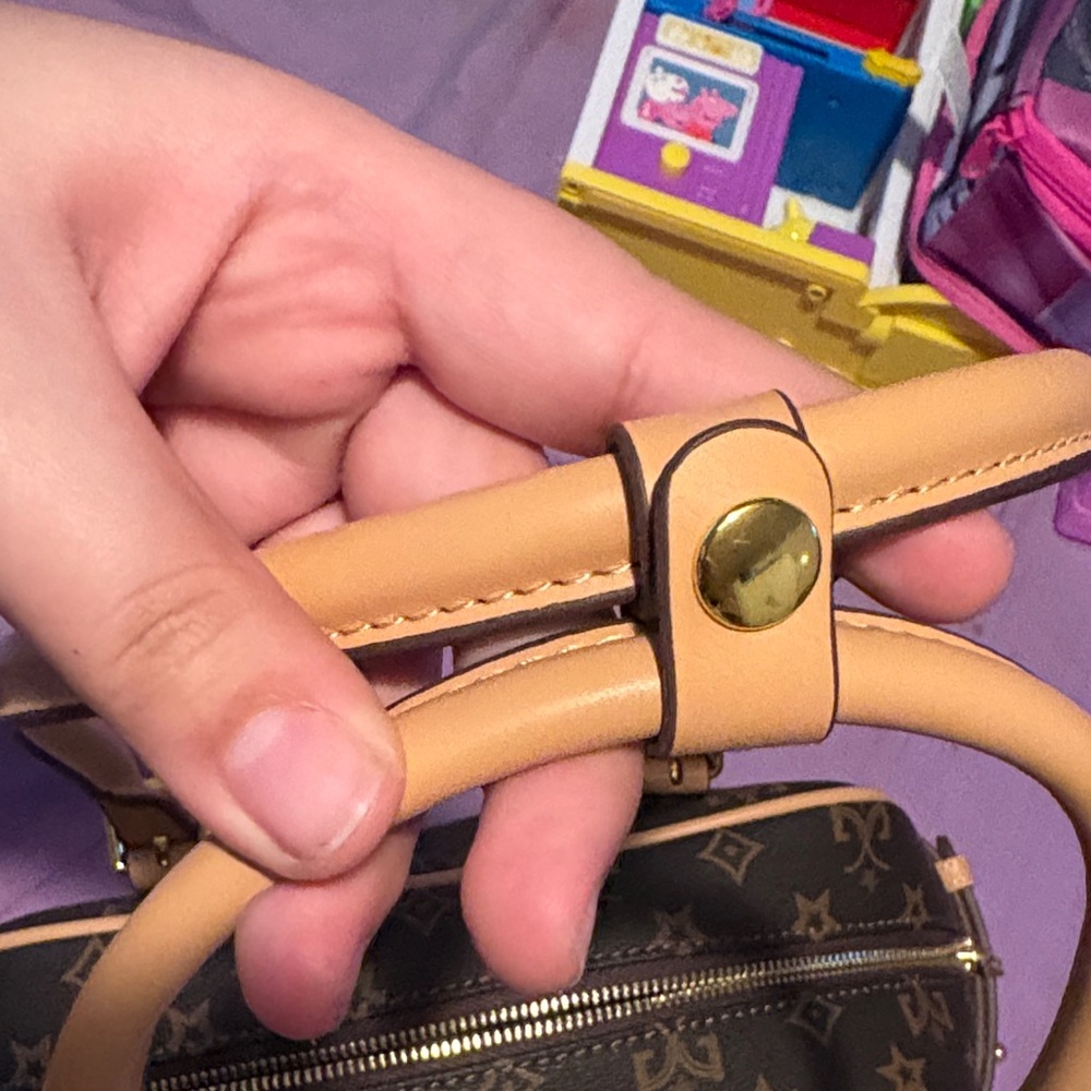 Brown Designer Handbag - Picture 3 of 4